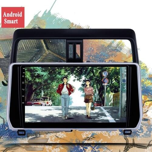 6+128Gb DSP Octa core android Car multimedia DVD player for Toyota Land cruiser Prado 150 2018 2019 2020 autoadio GPS navigation