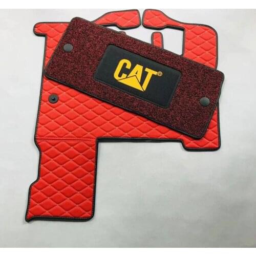 Free shipping for excavator foot cushion carter 312 B 320B 330B cab floor rubber carpet foot cushion floor cushion