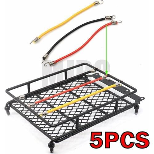 Elastic Luggage Net Car Roof Rack Storage Net With Hooks Rubber Band for Axial SCX10 Net D90 RC4WD Traxxas TRX-4 1:10 RC Car