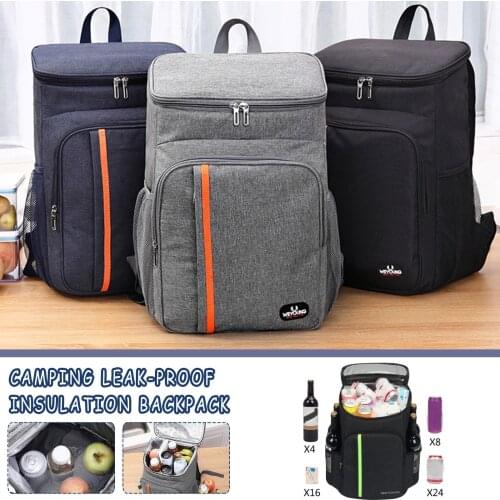 Insulation Backpack Waterproof Thickened Cooler Bag Large Insulated Bag Picnic Cooler Backpack Refrigerator Bag Outdoor Tools