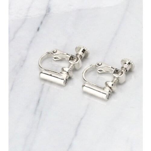 2021 New 1 Pair Clip on Earring Converters No-pierced Ears Turn Any Studs Into A Clip-On 2020 trend