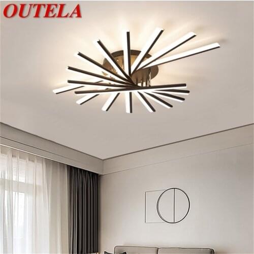OUTELA Nordic Ceiling Lights Modern LED Creative Lamps Home Fixtures For Living Dinning Room
