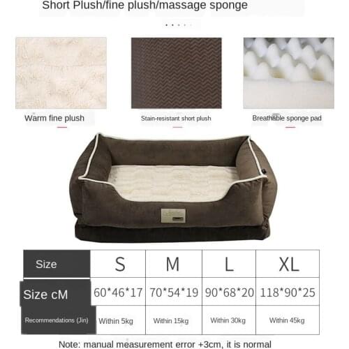 Dog kennels keep warm in winter and can be disassembled and washed. Large dogs, golden retrievers, dog beds, pet kennels, dog