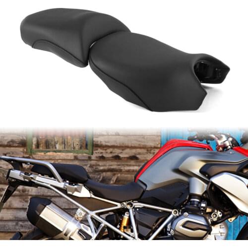 Motorcycle Driver Passenger Seat Pillion Cushion Fit For BMW R1200GS Adventure 2013-2020