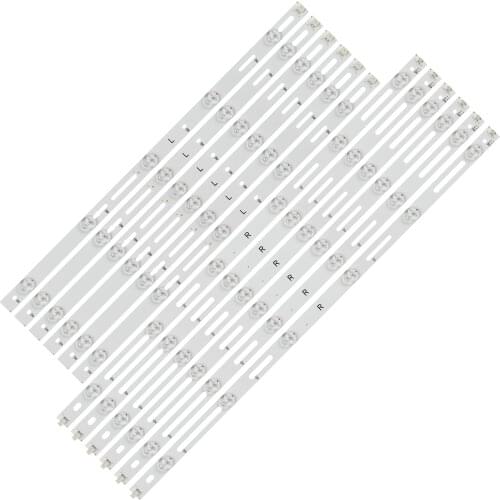 12 PCS/set LED backlight strip for 49PUT4900 49PUF6701 GJ-2K15-XM-D2P5C1-490-D611-C1-L R EVTLBM490E0601-AK-3 EVTLBM490E0501