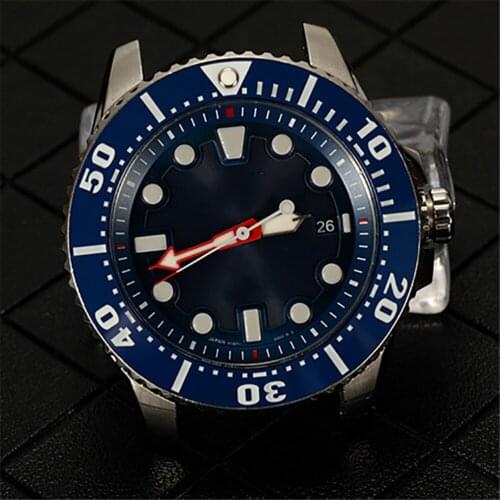 Luminous Ceramic Watch Bezel Insert Chronograph Ring for SNE435/439/439/441 SSC741 Series Watch Modification Accessories