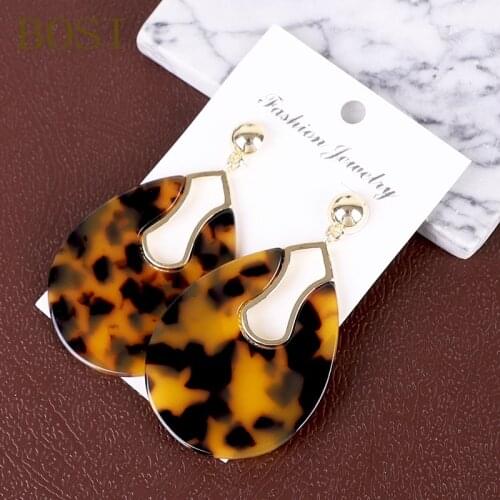 Leopard Earrings Fashion Jewelry Punk Earring Colorful Women Christmas Minimalist Girls Boho Simple Earings Stud Cute Drop Face