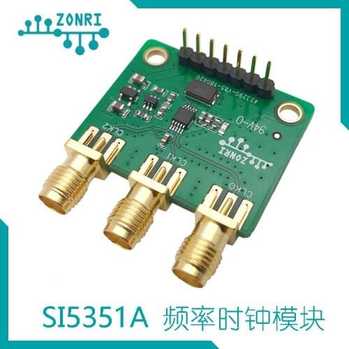 Si5351A 3-channel Clock Signal Generator Module 8KHz-160MHz (layer 4 PCB)
