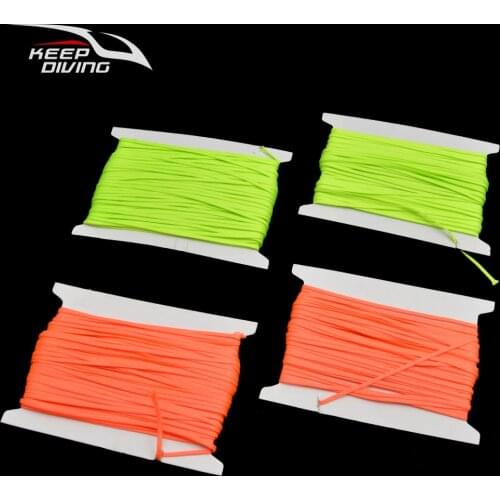 Replacement 2mm Flat Line for Scuba Diving Finger Reel Lightweight Durable High Strength Corrosion Resistance