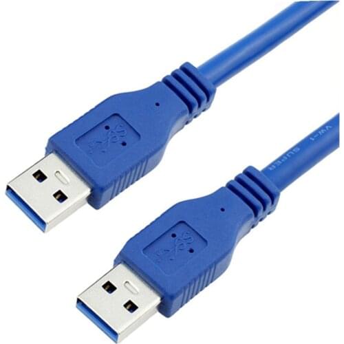 2019 High Speed USB 3.0 A type Male to Male M/M USB Extension Cable AM TO AM 4.8Gbps Support USB 2.0 0.3M/0.5M/1M/ 1.5M/1.8M/3M