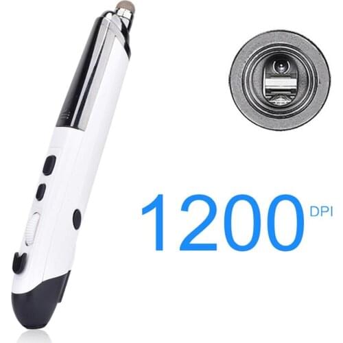 PR-08 Universal 6 Keys 2.4GHz Wireless Optical Pen Mouse for PC Smart TV