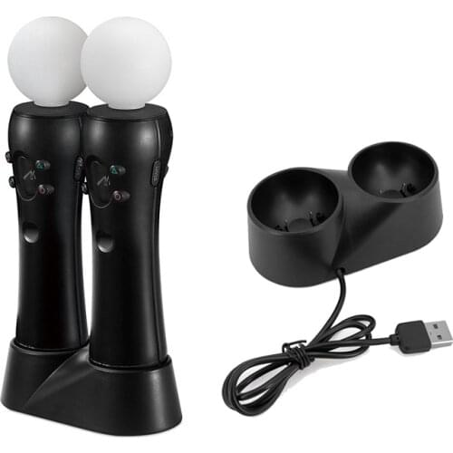 Game Control Charger for Sony PS4 VR Move Motion Controller Playstation Play Station PS 4 Charging Dock Docking Charge Support
