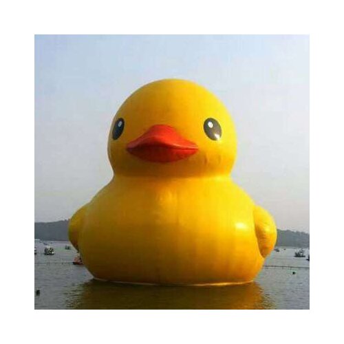 10ft Outdoor Giant Inflatable Promotion Yellow Rubber Duck Floats Pool Lake