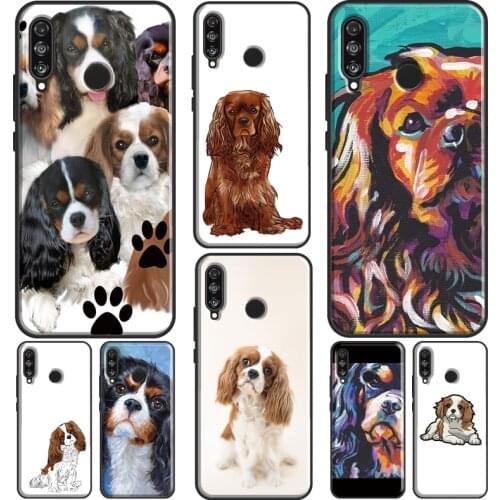 Cavalier King Charles Spaniel Phone Case For Huawei P20 Lite P30 P40 Pro Mate 10 20 Lite P Smart 2019 2021 Back Cover