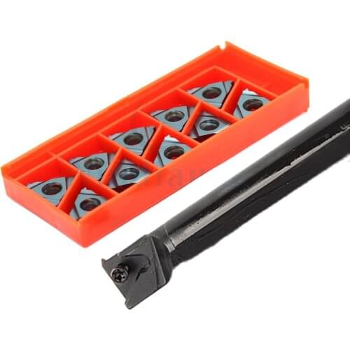 SNL0014N16 SNL0016Q16 SNL0020R16 SNL0025S16 CNC Lathe Internal Thread Turning Tool+10pcs 16ER 0.5 ISO 3.5 ISO Hard alloy Inserts