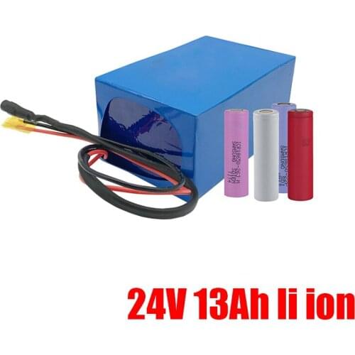24V 13AH e bike pack replacement battery for electric bicycle 18650-7S5P li-ion rechargeable battery pack
