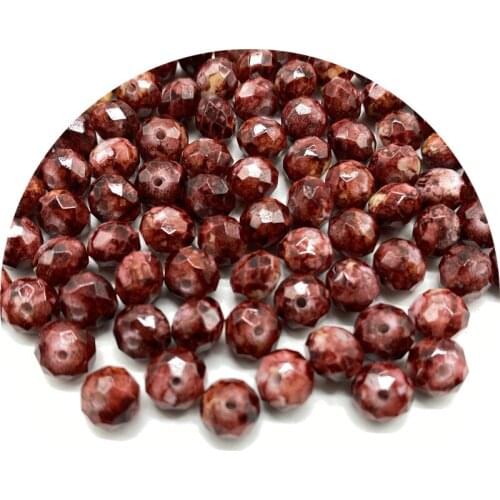 6/8/10mm Mixed Colors Austria Faceted Glass Beads Loose Spacer Round Beads for Jewelry Making DIY Bracelet necklace #011