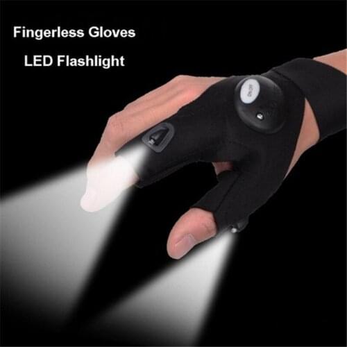 Fingerless Glove LED Flashlight Multipurpose for Volkswagen VW Golf 4 6 7 GTI Tiguan Passat B5 B6 B7 CC Jetta MK5 MK6 Polo Sciro