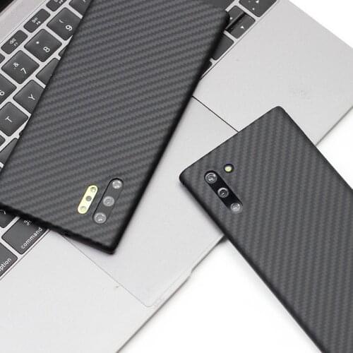Ultra Thin Magnet Carbon Fiber For Samsung Note 10 Plus Case Cover Aramid Fiber Case for Galaxy Note 20 Ultra Note20 Cover