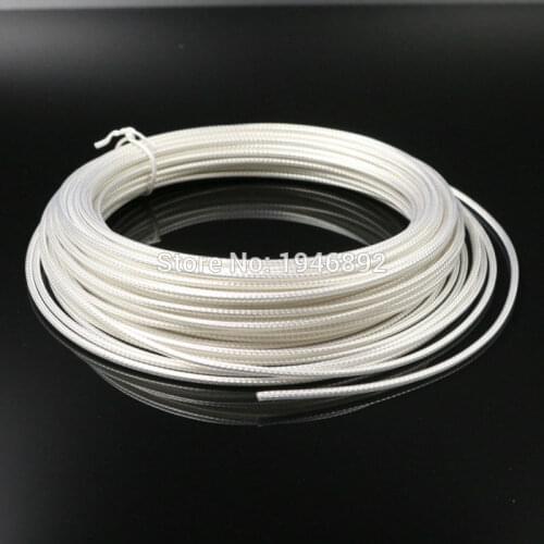1 meters 3.28ft RG316 White cable Wires RF coaxial Cable 50 Ohm for Connector Shielded Cable