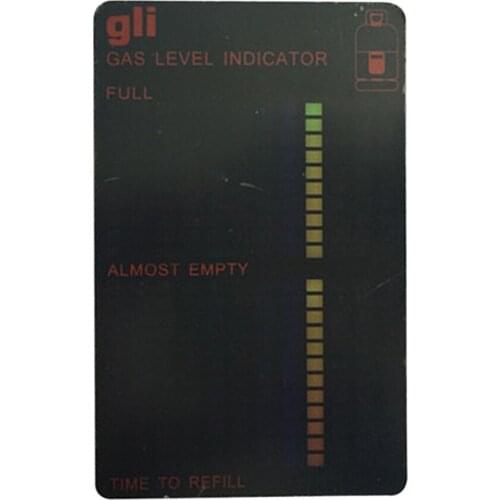 1 Pcs Magnetic Gas Cylinder Tool Gas Tank Level Indicator Propane Butane LPG Fuel Gauge Caravan Bottle Temperature Pretty Good