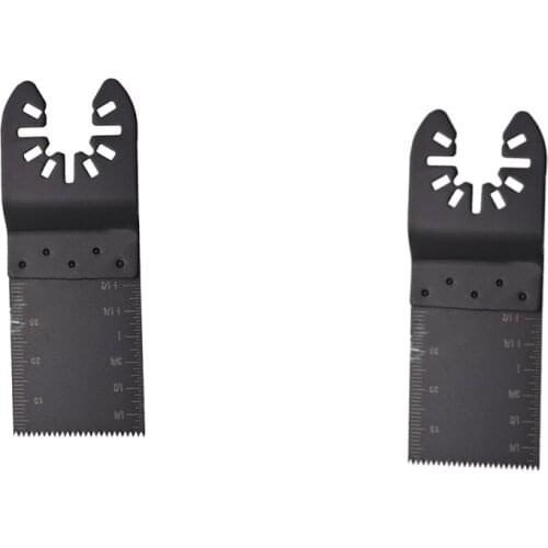 2pcs Oscillating Saw Blade Multi DIY Power Tool Accessories for Cutting Plastic Softer Metal