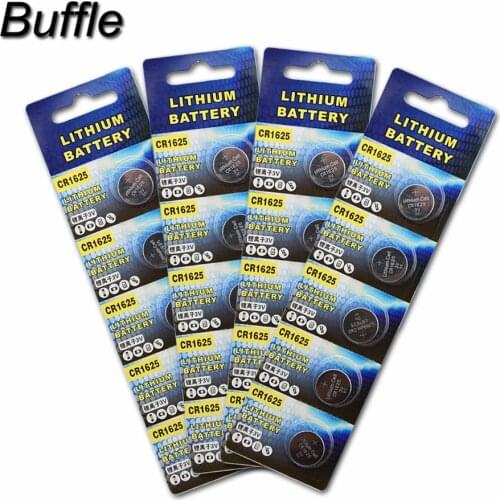20pcs/4pack Buffle CR1625 3V Button Lithium Batteries Cell Battery For Electronic scales, watch BR1625 ECR1625 LM1625