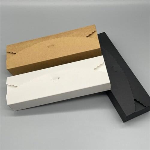 23x7x4cm Cardboard Box Packaging Kraft Paper gift Box Jewelry Cake Gift biscuits carton box cookies packaging 30 pcs