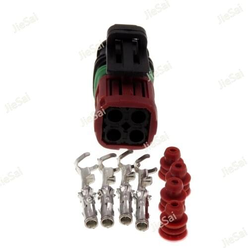 4 Pin 1337352-1 Fuel Injector Plug Oxygen Sensor Connector For Cars Excavator
