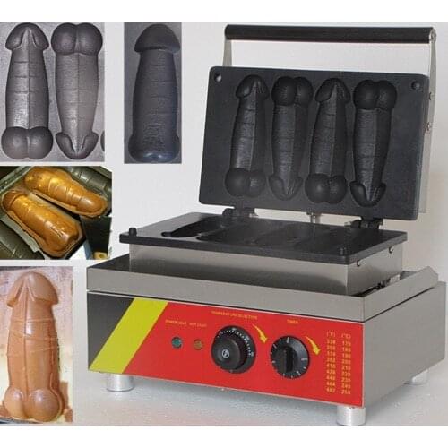 4 pcs egg milk mix big cake moulds hot dog baking machine snack baking machine, cake maker