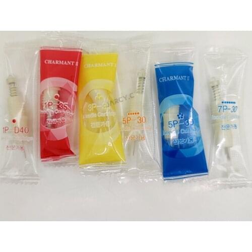 50pcs/lot D1R/1R/3R/5R/5F/7F Disposable Screw Cartridges Tattoo Eyebrow Lip Permanent Makeup Needle Tips apply to CHARMANT 2