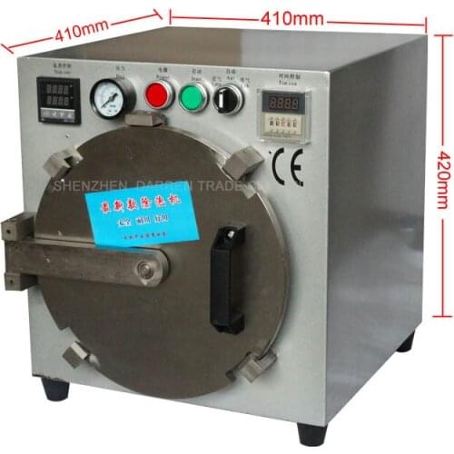 Third Generation Autoclave OCA LCD Bubble Remove Machine Lager size for Glass Refurbish without screws locked