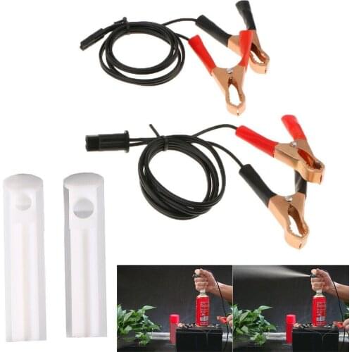 Car Universal Vehicles Fuel Injector Flush Cleaner Adapter DIY Kit Cleaning Tool Nozzle DIY Kit Cleaning Tool Kit Set