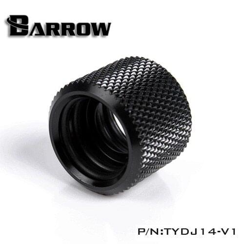 Barrow TYDJ14-V1, OD14mm Hard Pipe Butt Joint Fittings, G1 / 4 Adapter, For OD14mm Hard Tubes