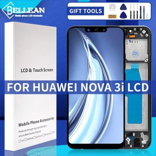 Catteny For Huawei Nova 3i Lcd Display With Touch Screen Digitizer Assembly 6.3inch For P Smart Plus 2018 Lcd Replacement