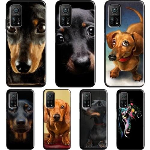 Dachshund Dog For Xiaomi Mi 10T 9T Pro 9 10 Lite Mi 11 Lite Ultra Case For POCO X3 Pro M3 F1 F2 F3 Cover