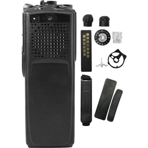 1PC Black Replacement Front Housing Cover Housing Case Kit Fit For MOTOROLA Radio XTS5000 M1 Walkie Talkie Portable