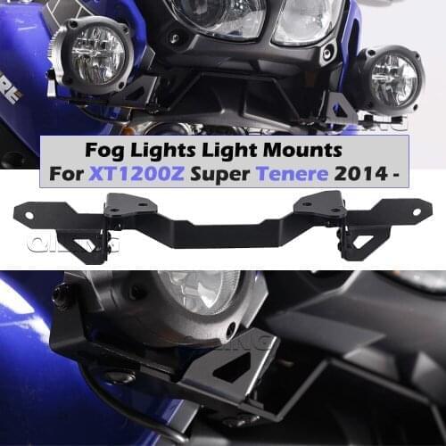 For Yamaha XT1200Z XTZ 1200 XT 1200Z Super Tenere 2014 - Fog Lamp Light Mount Spotlight Bracket Auxiliary Light Brackets