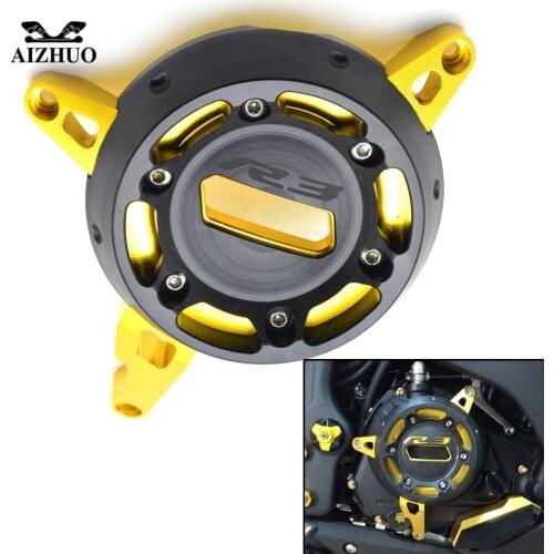 For Yamaha YZF R3 YZFR3 YZFR25 YZF R25 2015 2016 Motorcycle Engine Stator Cover Engine Guard Protection Side Shield Protector
