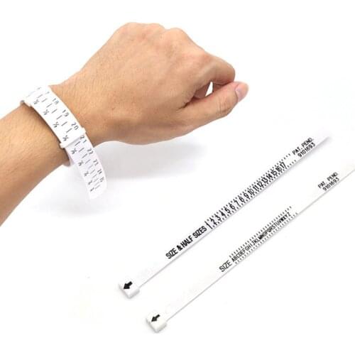 Finger Wrist Circle Measuring Belt Tool Ring Bracelet Wristlet Watch Sizer Women men Jewelry Making Bracelet necklace Measure