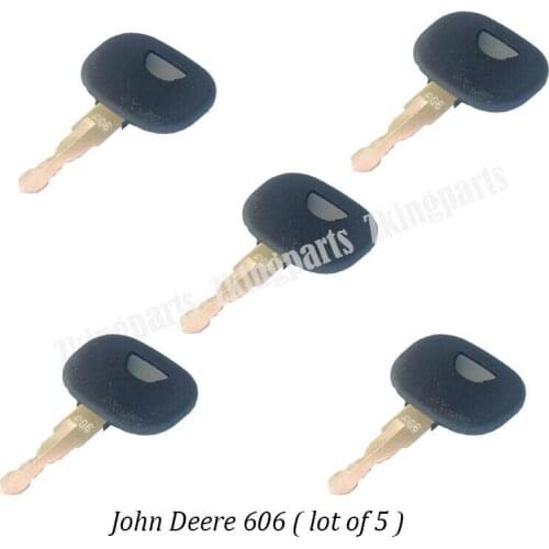Ignition Key 606 LW10288887 Fits for Crawler Loader and Crawler Dozer Models 605C