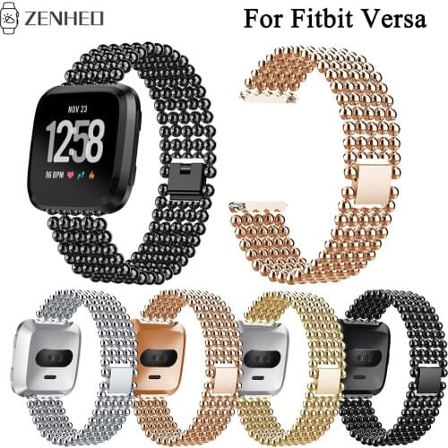 Metal Quick Release Replacement Strap For Fitbit Versa Smart Watch Frontier/Classic Bracelet For Fitbit Versa Band Accessories