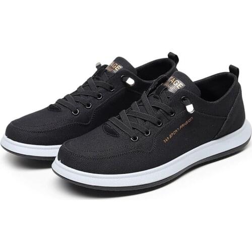 Men Canvas Casual Shoes Thick Bottom Outdoor Sneakers Loafers 2021 Fashion New Walking Male Footwear Breathable Canvas Sneakers