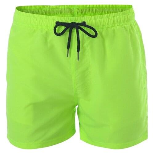 Mesh Lined Mens Swimming Shorts Nylon Quick Dry Swimwear Men Short Surf Trunks Beach Leisure Sport Wear Bathing Suit Briefs Man