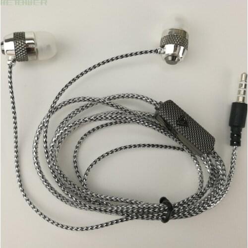 Wholesale Shine Glitter Golden Sliver Pink Earphones Earcup Headset with Microphone Mic Crystal Line 3 Color 50pcs