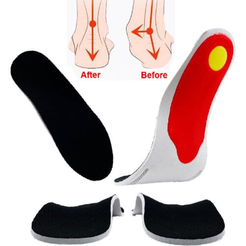 Arch Support Orthotic Insole Flatfoot Orthopedic Insoles for feet Ease Pressure Of Air Movement Damping Cushion Padding Insole