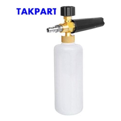 Car-Styling Foam gun car wash Pressure Washer Jet Wash 1/4" Quick Release Adjustable Snow Foam Lance Foam Cannon tools