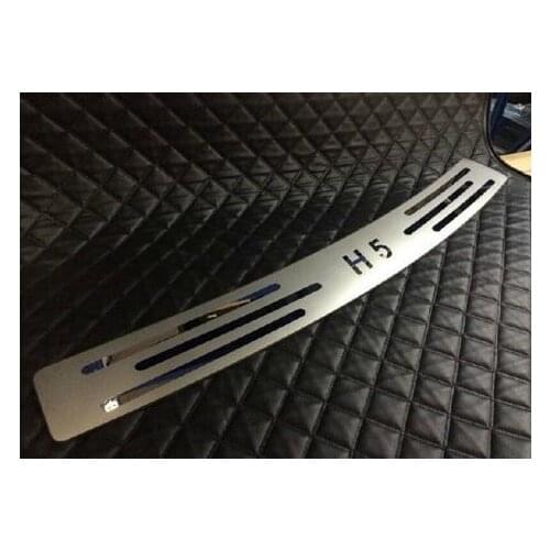 Stainless steel rear bumper Protector Sill for 2010-2012 Great Wall Haval/Hover H5