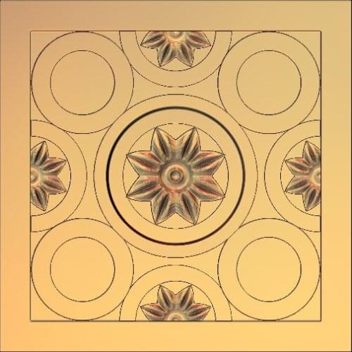 3D relief cnc carving engraing Model in STL M157