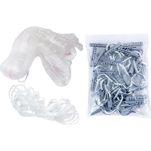 Pet Protection Net Cat Protective Plastic Sturdy Safe Wire Cover For Balconies Windows For Prevents Cats From Escaping Falling